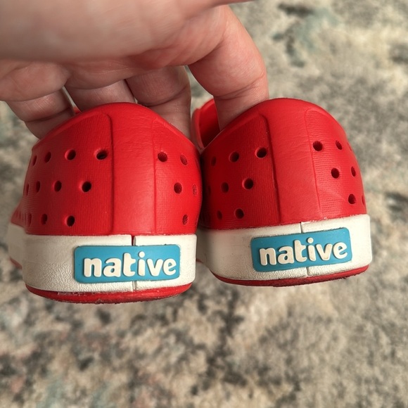 Native Red Slip on Shoes - Picture 9 of 9